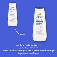 Deep Moisture Body Wash for nourishing the driest skin gentle body cleanser that deeply moisturizes the skin