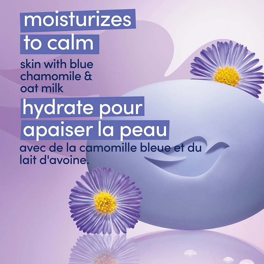 Beauty Bar Gentle Cleanser Moisturizes To Calm Skin Anti-Stress Cream Bar Gentle Bar Soap Cleanser Made With 1/4 Moisturizing Cream 3 count