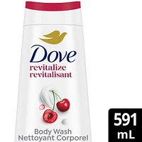 Body Wash for Renewed, Healthy-Looking Skin Revitalizing Cherry & Chia Milk Gentle Body Cleanser with 24hr Renewing MicroMoisture