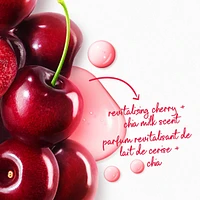 Body Wash for Renewed, Healthy-Looking Skin Revitalizing Cherry & Chia Milk Gentle Body Cleanser with 24hr Renewing MicroMoisture