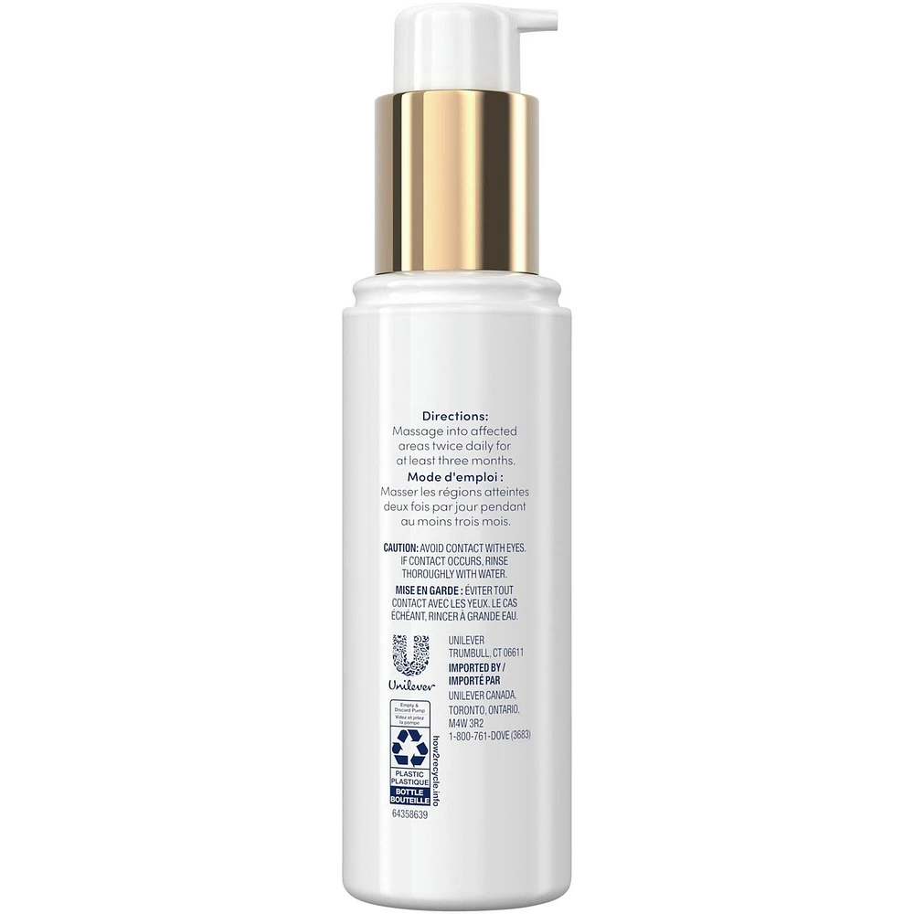 Dove  Targeted Serum Multipurpose for Stretch Marks, Dark Spots, Uneven Skin with Tone Balance Complex, Niacinamide, Collagen Peptides and Natural Moisturizing Factors,   95mL