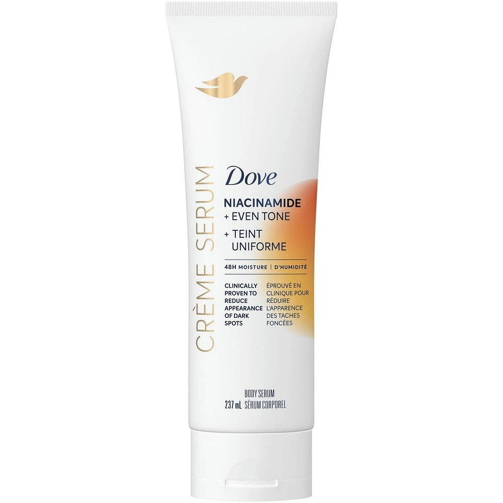 Dove   Cream Body Serum Niacinamide + Even Tone for Dark Spots and Uneven To Pro-Retinol and Shea Butter   237mL