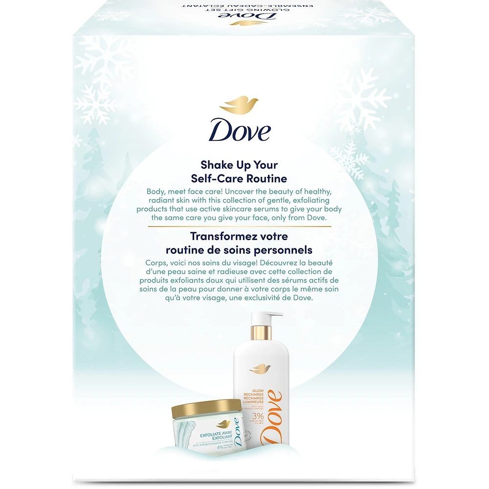 Dove  Dove Exfoliating Body Wash and Body Polish   for Rough, Bumpy Skin to Energize & Illuminate Skin  (Pack of 2)