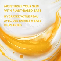 Dove Plant Milk Cleansing Bar Soap for Moisturized Skin Turmeric Milk & Lemon Drop Radiance Amplifier 141 g