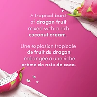 Dove  Body Scrub  For SIlky Smooth Skin Dragon Fruit & Coconut Cream Body Scrub Exfoliates and Provides Lasting Nourishment 425 g