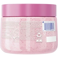 Dove  Body Scrub for Visibly Silky-Smooth, Nourished Skin, Himalayan Salt & Rose Oil with ¼ Moisturizing Cream, 425g