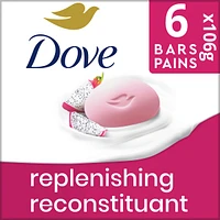 Dove  Bar Soap for Deep Nourishment, Replenishing Dragon Fruit & Coconut Cream, for Calm, Replenished Skin 106 g 6 Count