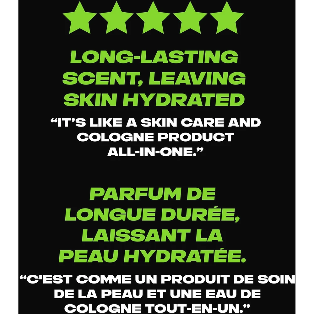 AXE Fine Fragrance Collection Body Wash For Men 12h Refreshing Scent Shower Gel Aqua Bergamot Infused with Bergamot, Sage, and Juniper Essential Oils, 532mL