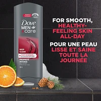 Dove Men+Care Exfoliating Deep Clean Body and Face Wash for Men,  with 24-Hour Nourishing Micromoisture Technology Body Wash,   532 ml