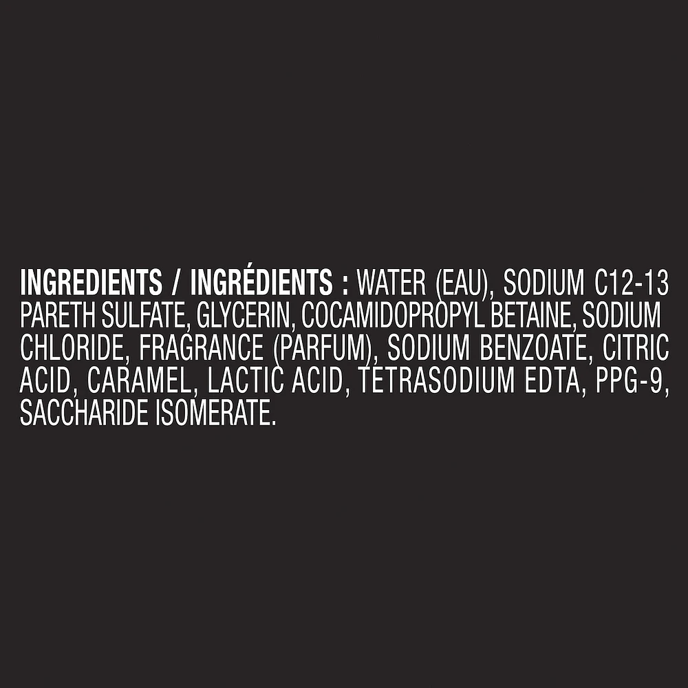 AXE  Dual Action Body Wash for Long Lasting freshness Dark Temptation Men's Moisturizing Shower Gel with 100% Plant-based Prebiotics, No Parabens, Dermatologist tested 473 ml
