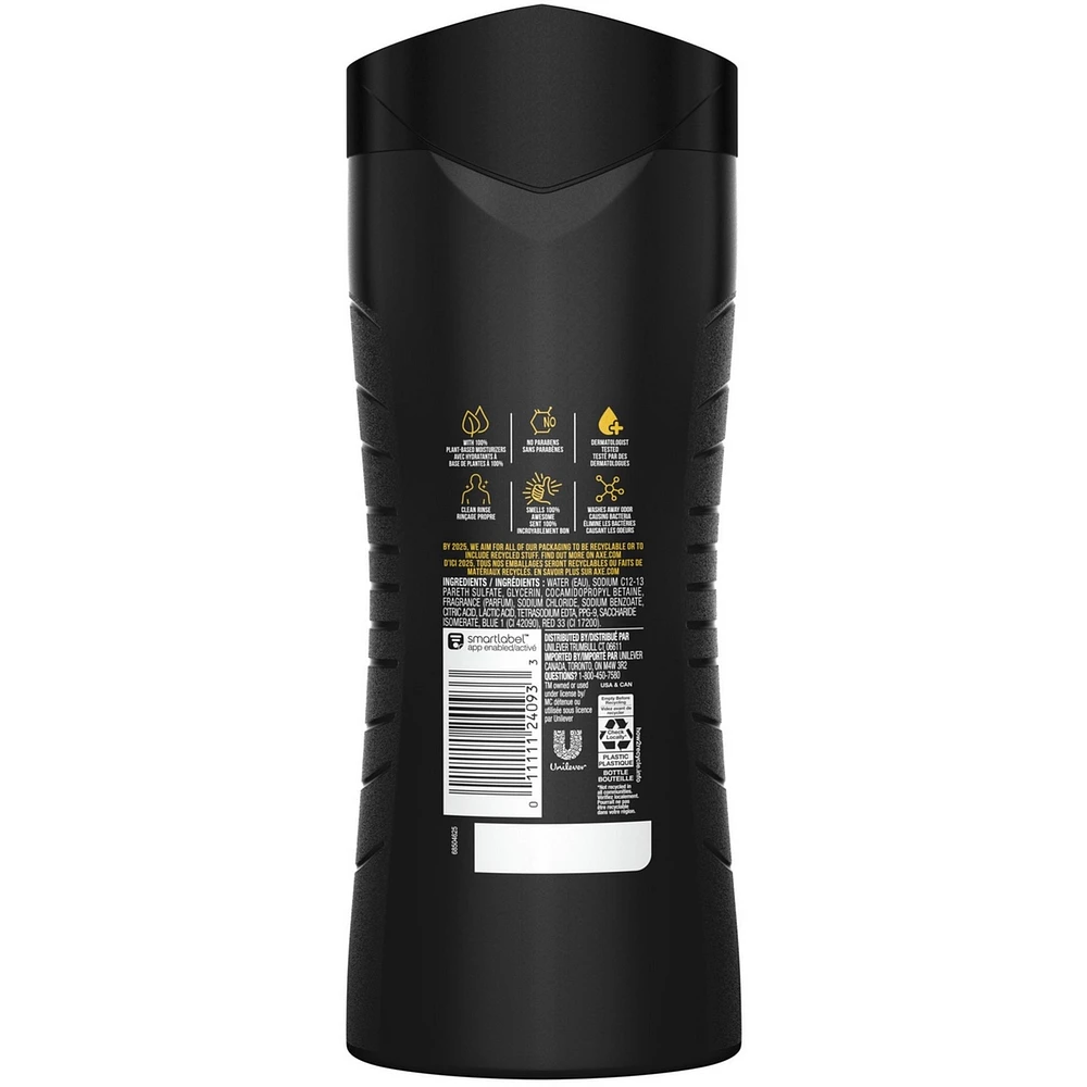 AXE Dual Action Body Wash for Long-Lasting Freshness Phoenix Crushed Mint & Rosemary Scent Men's Moisturizing Shower Gel 473 ml