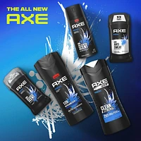 AXE  Dual Action Body Wash for Long-Lasting Freshness Phoenix Crushed Mint & Rosemary Scent Men's Moisturizing Shower Gel 473 ml