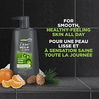 Dove Men+Care  Body & Face Wash for cooling refreshment and skin strenghtening nutrients Extra Fresh body wash with MicroMoisture Technology