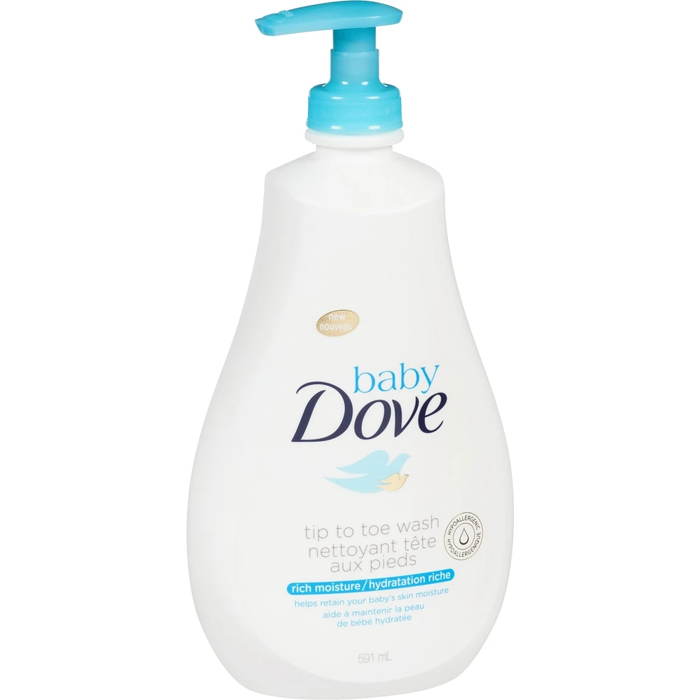 Baby Dove Tip to Toe Baby Wash Rich Moisture 591 ml