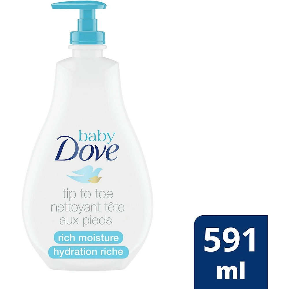 Baby Dove Tip to Toe Baby Wash Rich Moisture 591 ml
