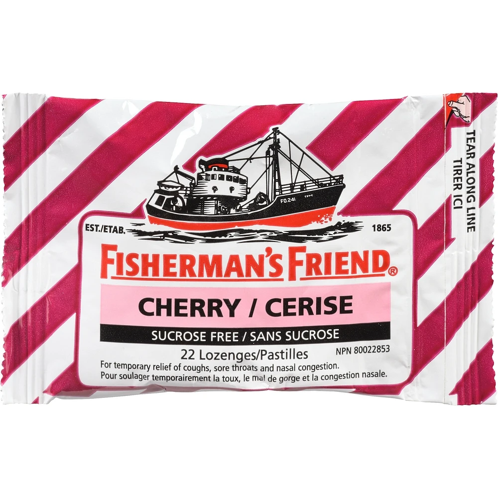 Fisherman's Friend Cherry Sugar Free Lozenges