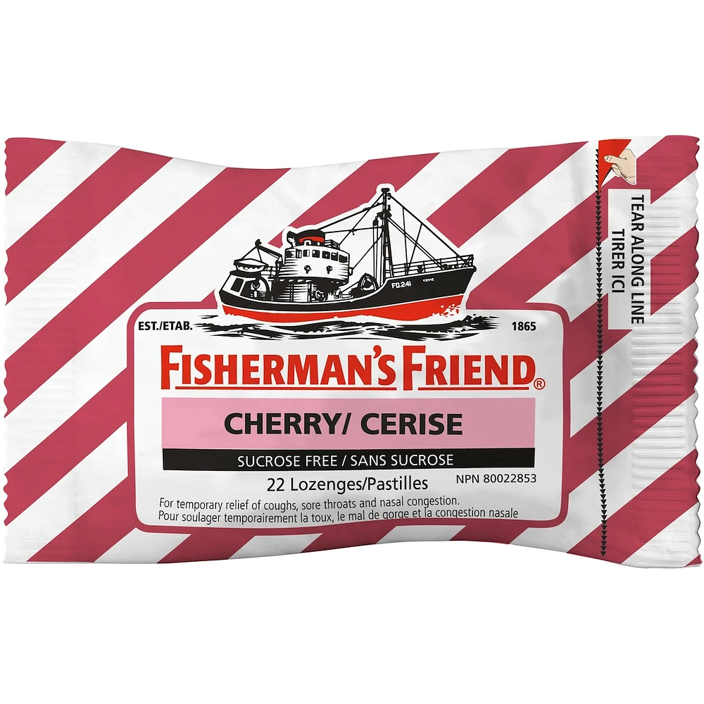 Fisherman's Friend Cherry Sugar Free Lozenges