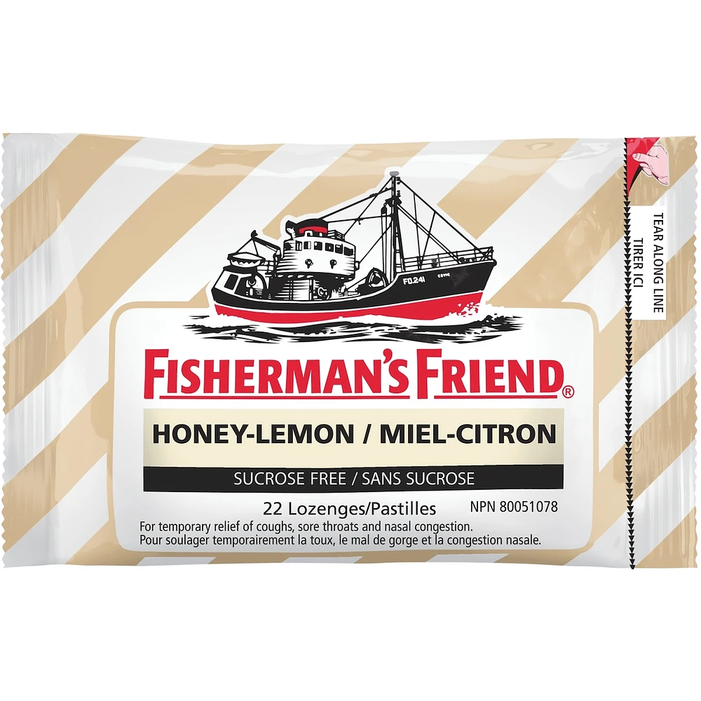 Fisherman's Friend Honey-Lemon Sugar Free Lozenges