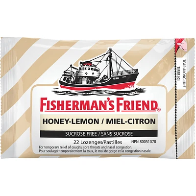 Fisherman's Friend Honey-Lemon Sugar Free Lozenges