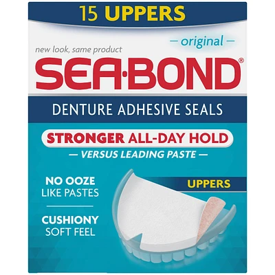 SEA BOND Denture Adhesive Seals Upper