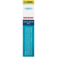 SEA BOND Denture Adhesive Seals Lower