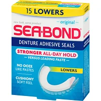 SEA BOND Denture Adhesive Seals Lower