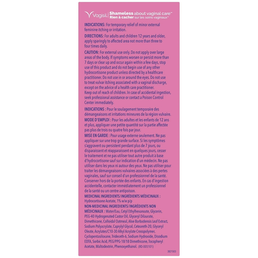 Vagisil® Hydrocortisone Anti-Itch Creme