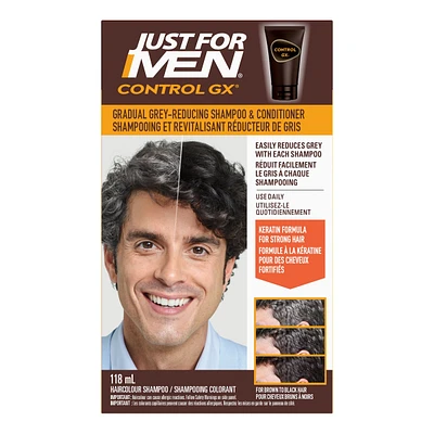 Just For Men Control GX Grey Reducing 2 in 1 Shampoo and Conditioner