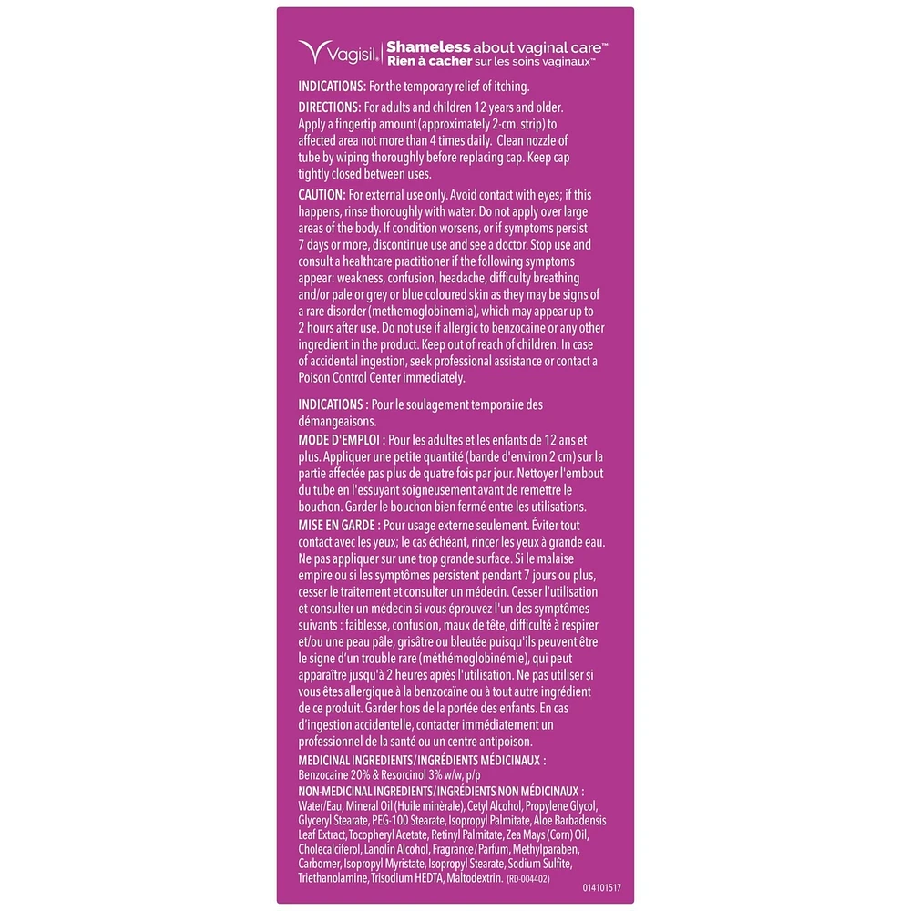 Vagisil® Extra Strength Anti-Itch Creme