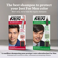 Just for Men Colour Preserve and Strengthen Shampoo for Dark Shades