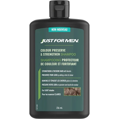 Just for Men Colour Preserve and Strengthen Shampoo for Light Shades