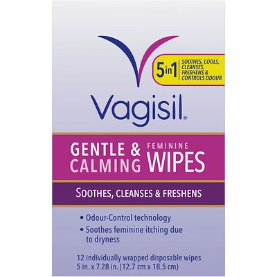 Vagisil® Gentle & Calming Feminine Wipes