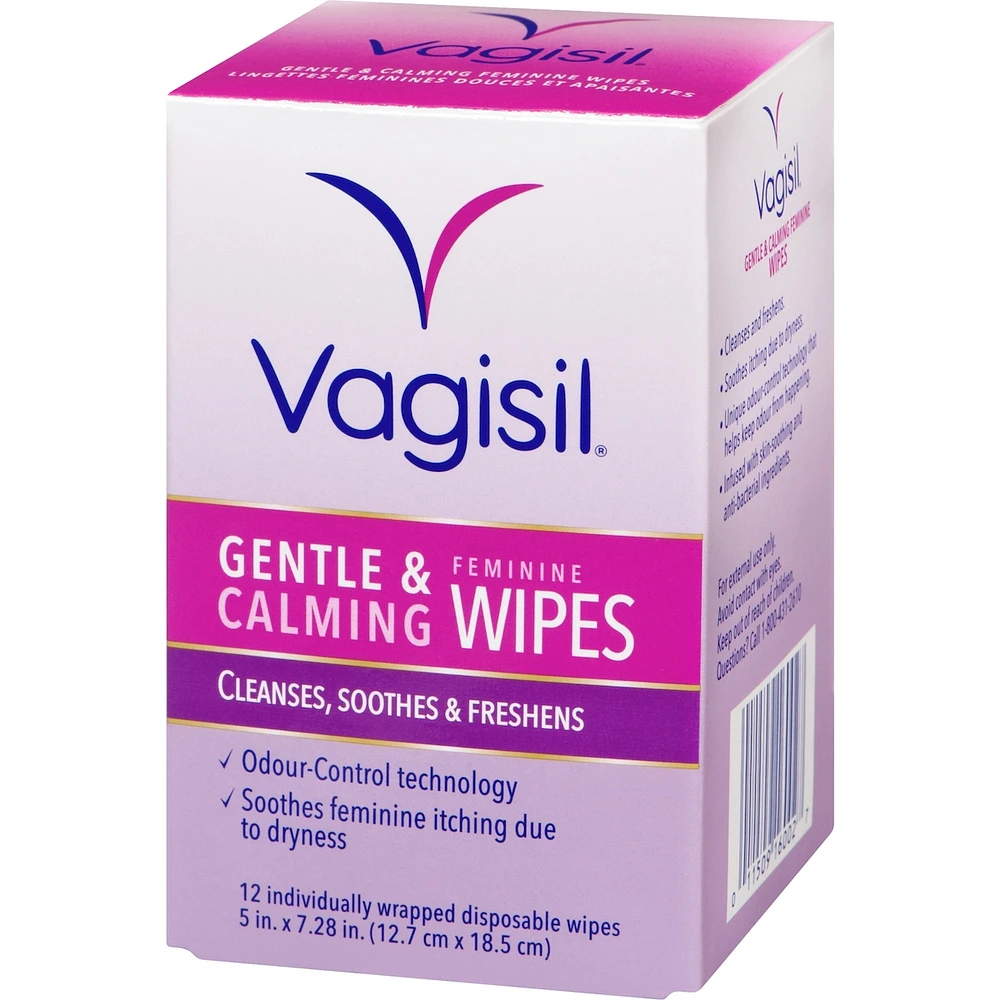 Vagisil® Gentle & Calming Feminine Wipes