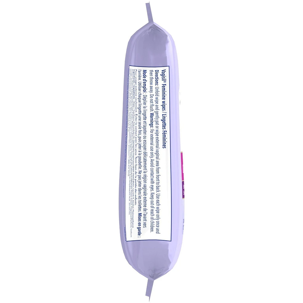 Vagisil® Gentle & Calming Feminine Wipes (Pouch)