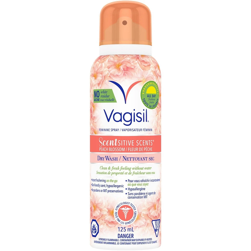 Vagisil® Scentsitive Scents® Peach Blossom Freshening Spray