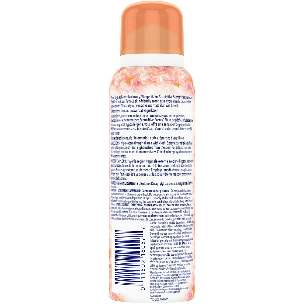 Vagisil® Scentsitive Scents® Peach Blossom Freshening Spray