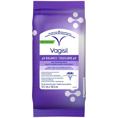 pH Balance Wipes