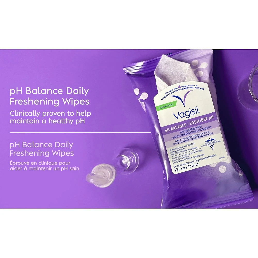 pH Balance Wipes
