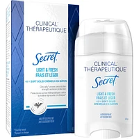 Secret Clinical Antiperspirant and Deodorant Soft Solid , Light & Fresh, 45g