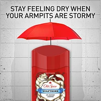 Old Spice Wild Collection Invisible Solid Antiperspirant and Deodorant for Men, Wolfthorn scent, 73 g