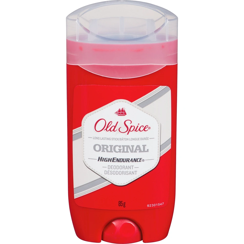 High Endurance Deodorant for Men, Aluminum Free, Original Scent