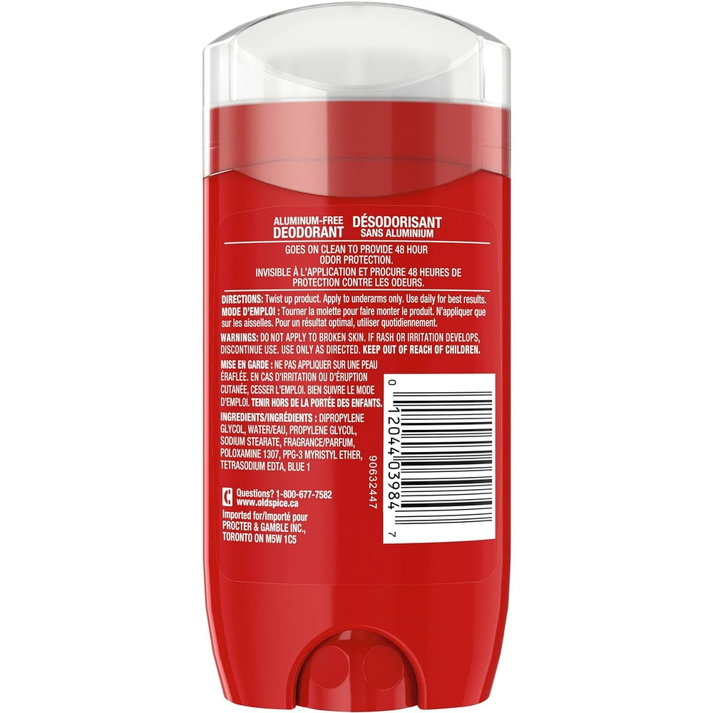 Antisudorifique et désodorisant Old Spice Red Zone Swagger pour hommes, 85 g