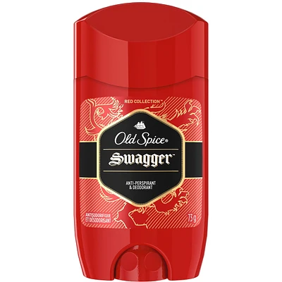 Antisudorifique et désodorisant Old Spice pour hommes Red Zone Swagger, 73 g