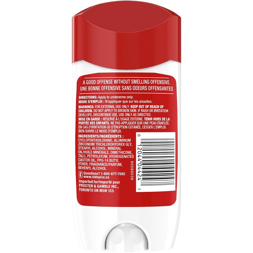 Old Spice High Endurance Pure Sport Invisible Solid Anti-Perspirant and Deodorant for Men, 96 grams