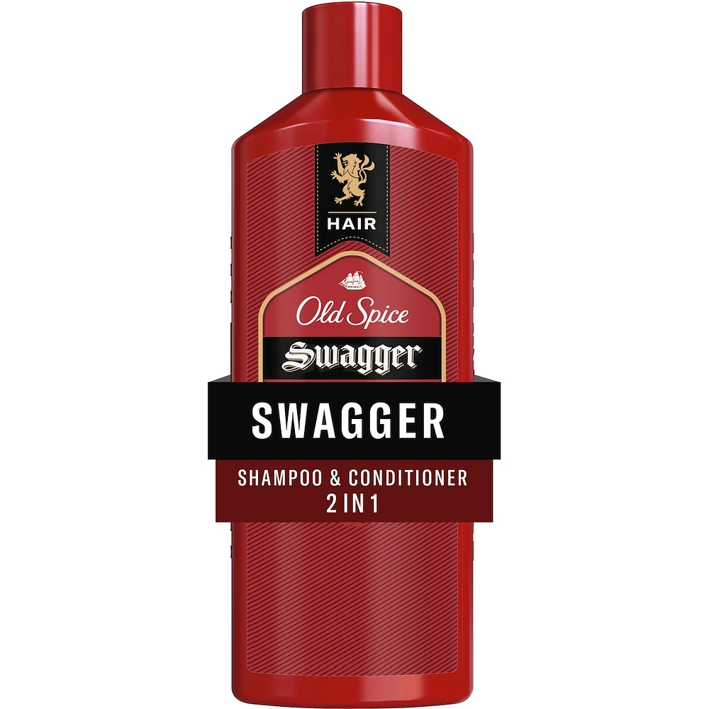 Old Spice Swagger 2in1 Shampoo and Conditioner for Men, 400 mL