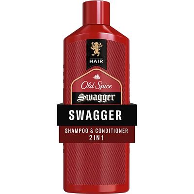 Old Spice Swagger 2in1 Shampoo and Conditioner for Men, 400 mL
