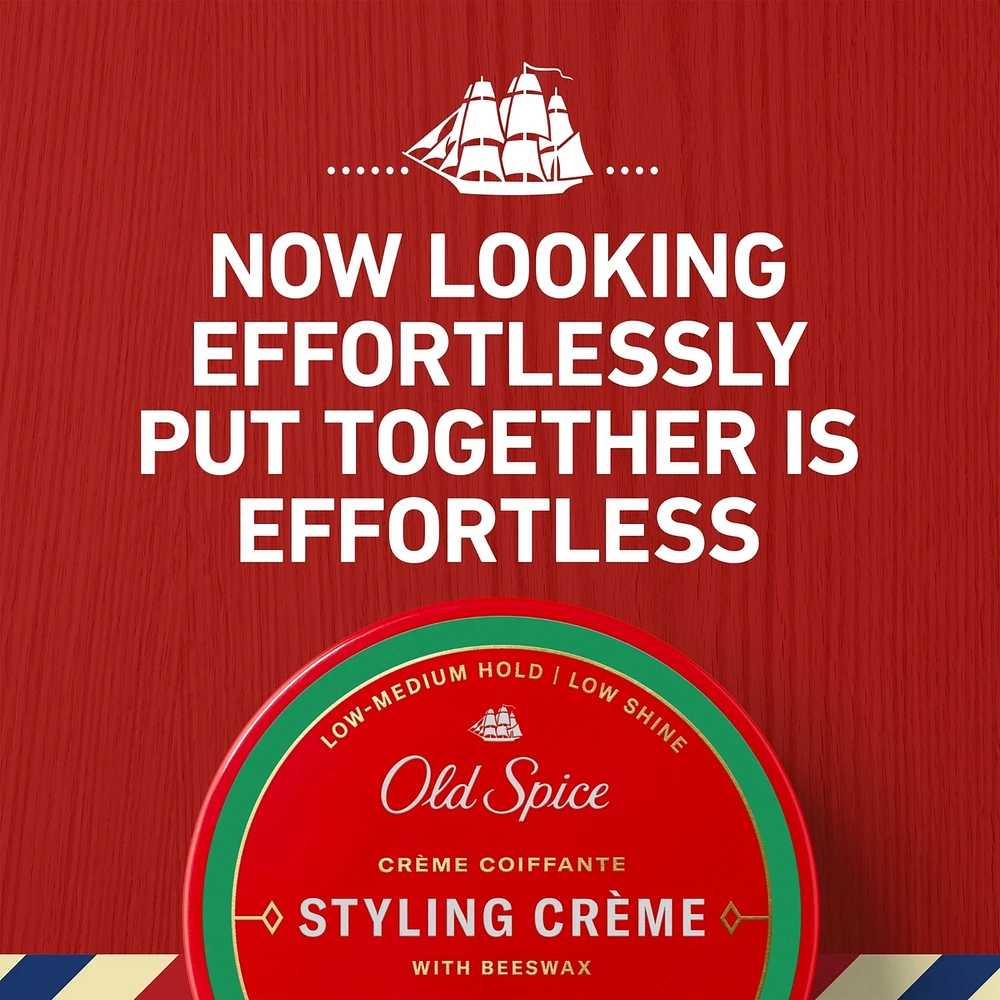 Old Spice Hair Styling Crème for Men, 63 g