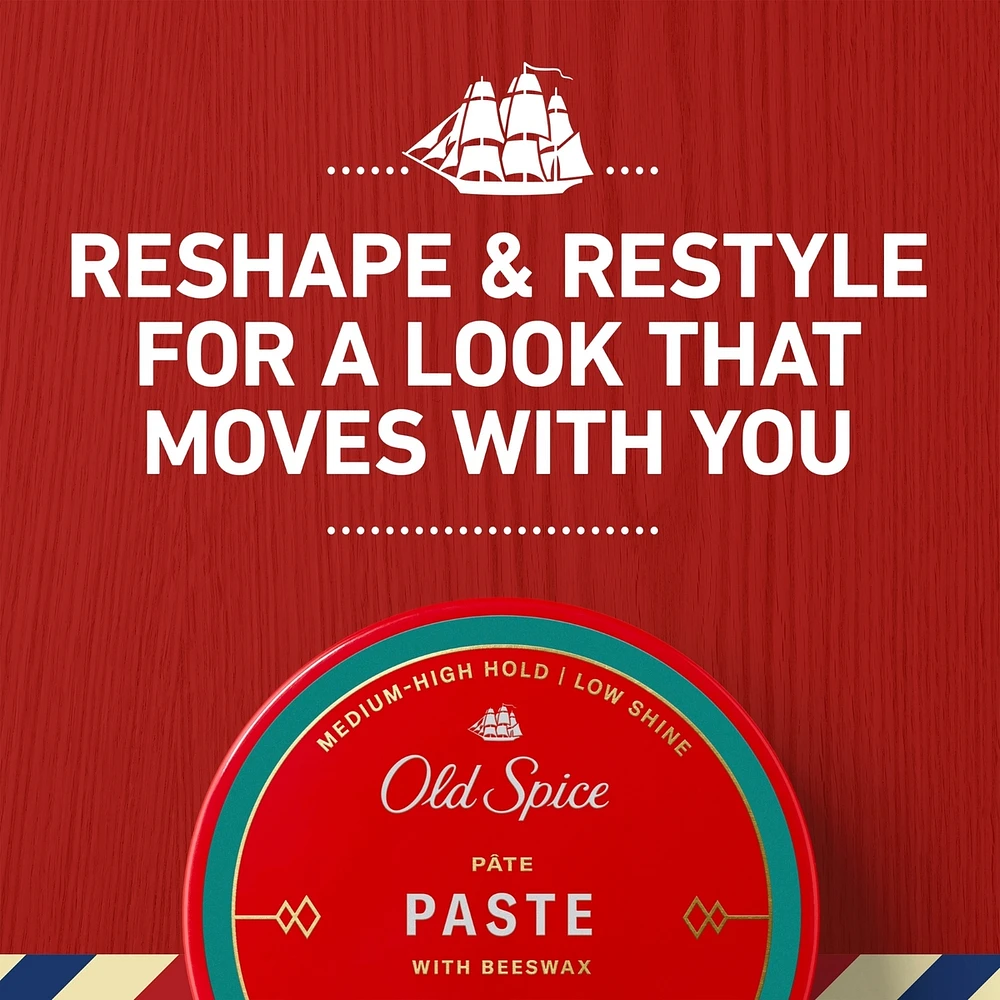 Old Spice Hair Styling Paste for Men, 63 g