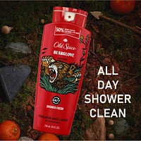 Old Spice Body Wash for Men, Bearglove, Long Lasting Lather