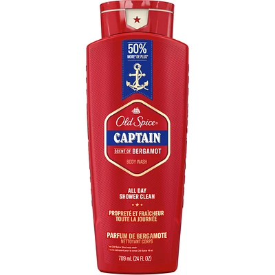 Old Spice Red Collection Body Wash for Men, Captain Scent